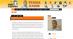 Desktop Screenshot of maisesportes.com.br