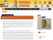 Tablet Screenshot of maisesportes.com.br